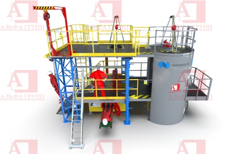 Учебно-тренировочный полигон (комплекс)  Альпинист-03-06.