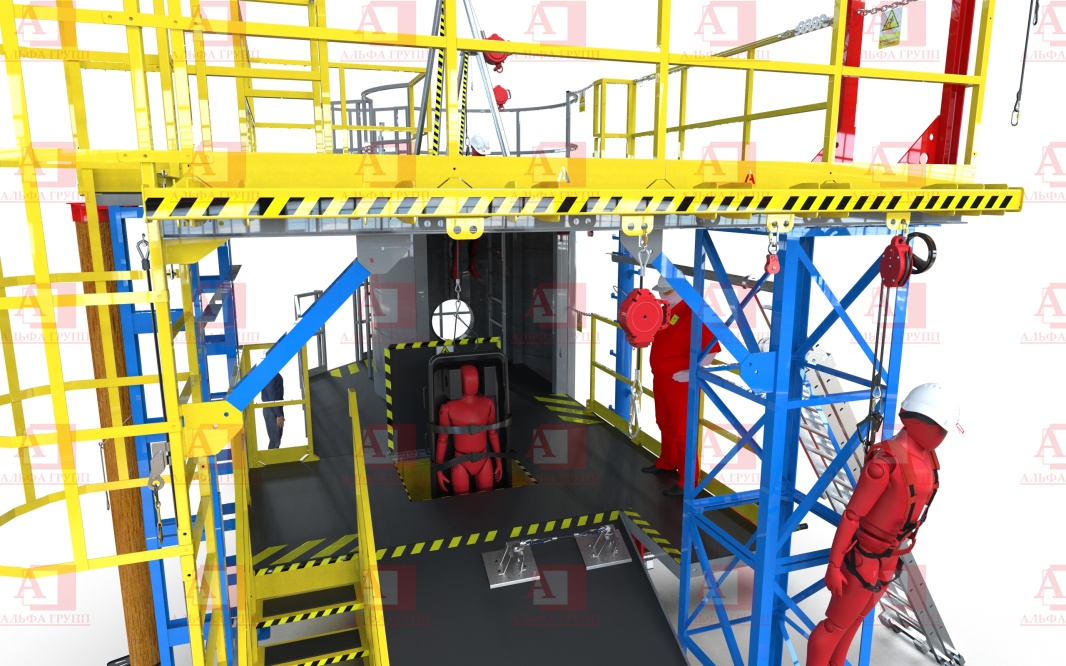 Учебно-тренировочный полигон (комплекс)  Альпинист-03-06.